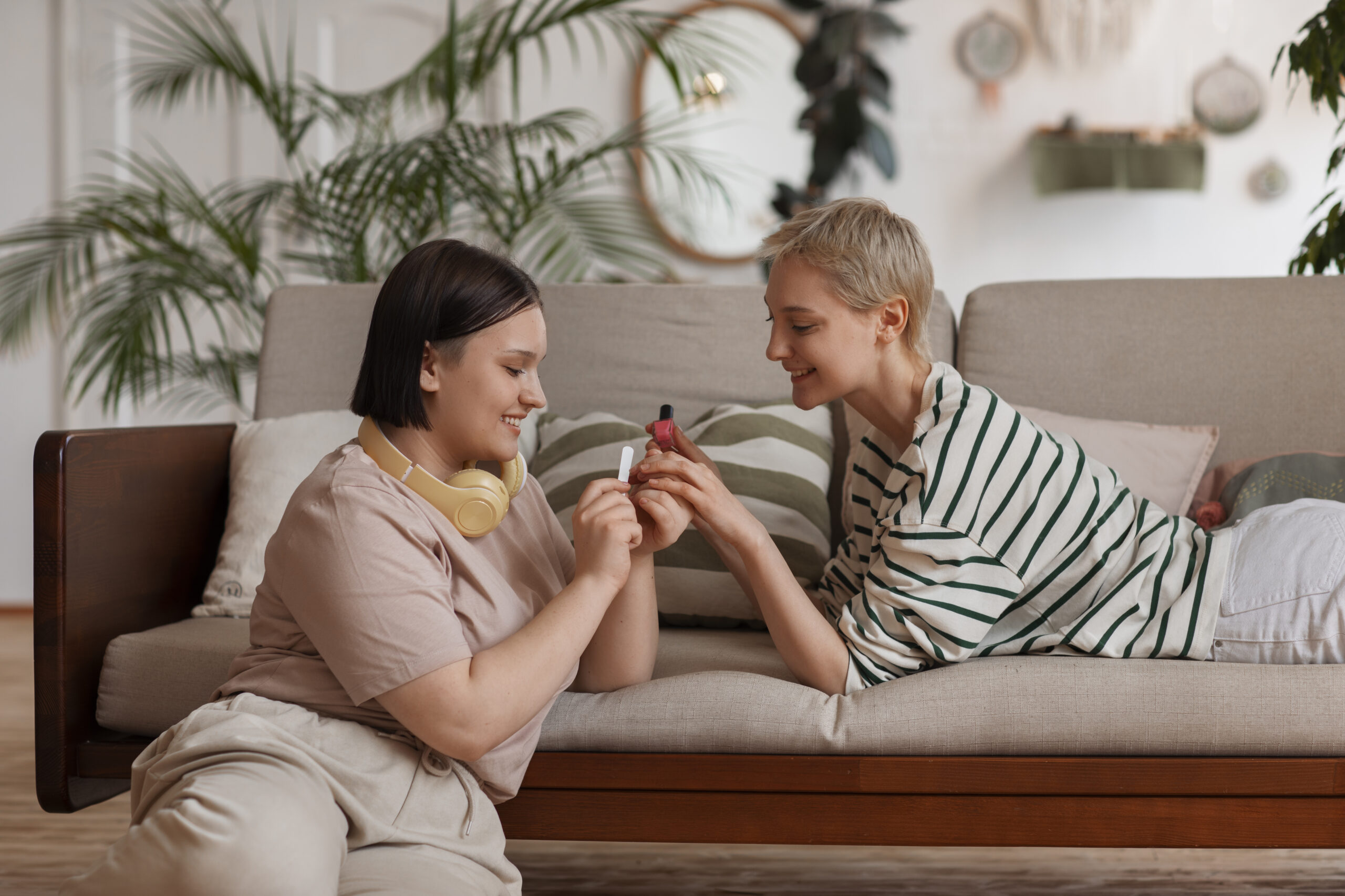 side-view-women-getting-manicure
